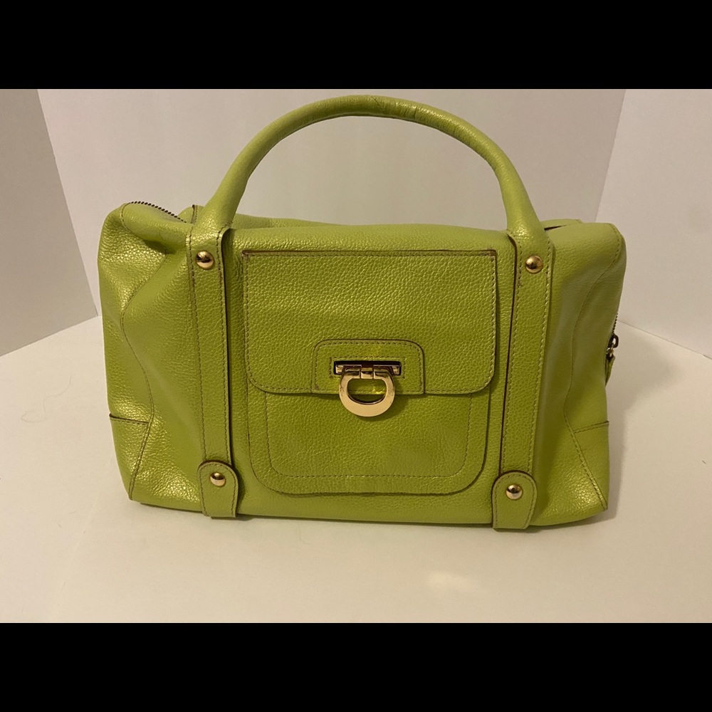 Paolo Masi Kiwi Green Handbag